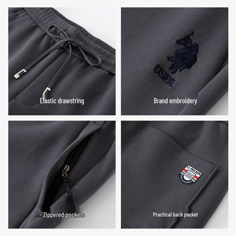 U.S. Polo Assn. Men's Relaxed Fit Jogger Sweatpants