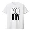 Poor Boy Only Friends Thai Bl Drama Fan T Shirt Black Font Classic Fit Trendy Design for Fans Vintage Washed Designer Clothes