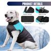 Winter Big Dog Clothes Waterproof Vest Jacket For Small Dogs Cats Outdoor Warm Puppy Coat With D Ring Labrodor Pug Pet Costume