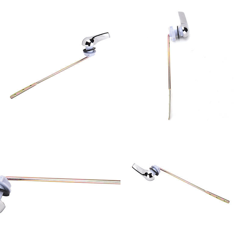 Universeller Toilettenspülhebel Chrom Toilettenschlüsselgriff Passt für die meisten Toiletten