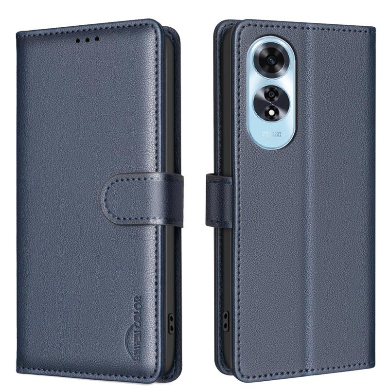 Wallet Flip Case For OPPO A60 4G Cover Cases For OPPO A60 A59 A79 A18 A38 A58 A78 4G A98 5G Coque Leather Phone Protective Bags