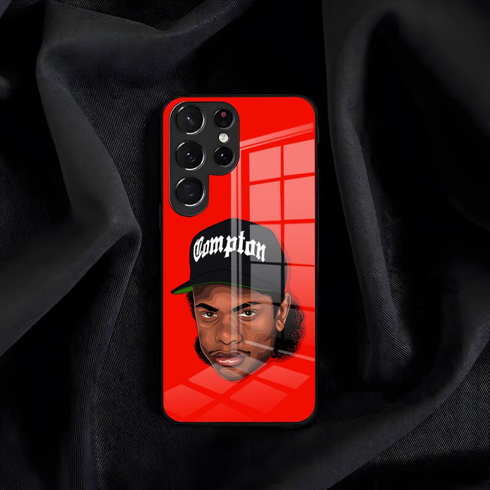 Rapper E-Eazy-E Phone Case For Samsung S26 S25 Edge S24 S23 S22 S21 S20 Ultra Plus FE Glass Cover