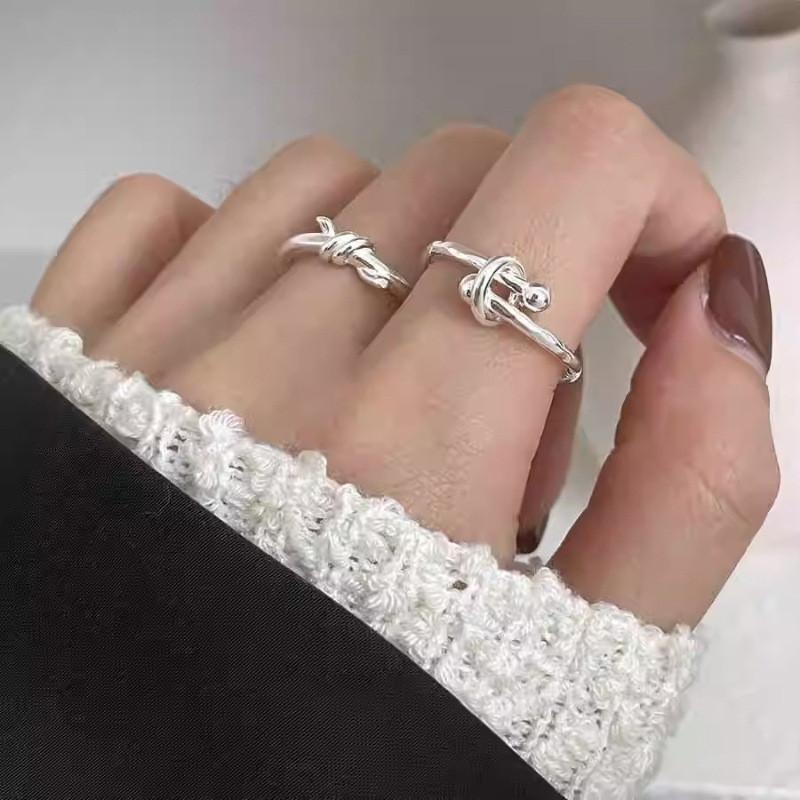 Stylish Women's Copper Ring With Distinctive Geometric Shape Perfect For Daily Wear