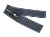 Long PU Band Zippers Close-end Auto-lock Type Gold Color Metal Zipper DIY Bag Accessories