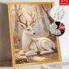Pearl DIY Art Painting Elegant Deer Handcrafted Picture Indoor Wall Ornament Relaxing Leisure Hobby Exquisite Home Decoration Gift