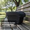 Front Bike Basket with Mounting Hardware Open-Top for Grocery Shopping