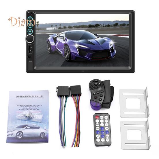 TM Lling Double DIN,7 In-Dash Touchscreen Stereo with Bluetooth Car Stereo/MP3 MP4 MP5 Audio Video Player/Steering Wheel Control/FM/AM/RDS Tuner and HD Radio,Black TM Lling Double DIN,7 In-Dash Touchscreen Stereo with Bluetooth Car Stereo/MP3 MP4 MP5 Audio Video Player/Steering Wheel Control/FM/AM/RDS Tuner and HD Radio,Black