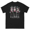 Three Amigos 3 Amigos Grafik T-Shirt Vintage Band Rot Weiß Schwarz Tee