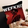 Hip Hop Music Hot Album Star The Weeknd Starboy Cushion Cover Pillowcase Upholstery Sofa Throw Pillow Home Decor Pillowcas