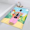 Door Mat Bedside Entrance Bath Floor B-Barbapapa Decoration Corridor Cartoon Door Mat Carpet Living Room Cute Balcony