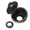 For Jeep JL Fuel Gas Tank Cap Cover Locking Fuel Door with Key for Jeep Wrangler JL 2018-2020 & Unlimited Sport Rubicon Sahara