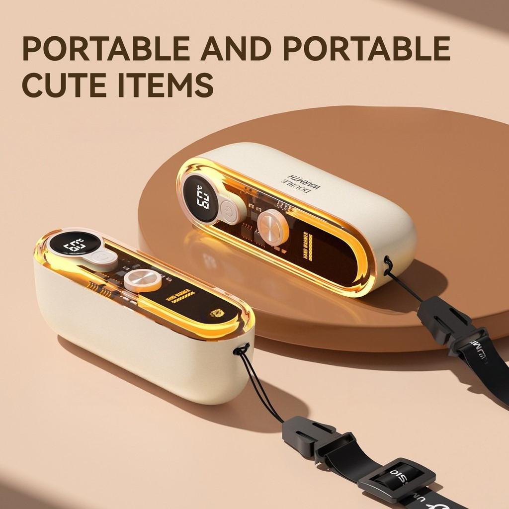 10000mAh Detachable Hand Warmer USB Charging Portable Warm Hands Treasure Creative Colorful Light Hand Warmer