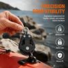 Durable Marine Pulley Black Low Friction Pulley Heavy Duty Pulley  Canoe Marine Hardware Swap