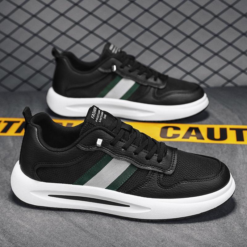 Summer Breathable Mesh Board Shoes Casual Shoes Men's Mesh Shoes Student Shoes Sports Shoes Trendy Shoes White Shoes