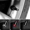 gjzm7 4pcs Carbon Fiber Car Wheel Tires Valve Cap Tyre Rim Stem Cover Auto Accessorie For JEEP GrandCherokee Renegade Wrangler Compass