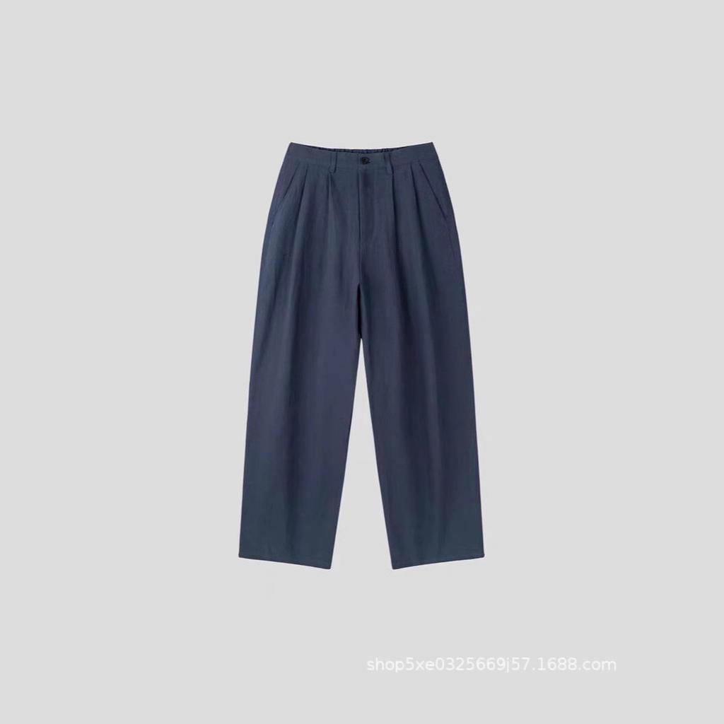Herren Koreanischer Stil Weites Bein Locker Lässig Lange Business-Hose