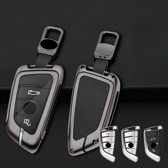 Zinc Alloy TPU Car Key Case Cover Bag For BMW 1 2 3 4 5 6 7 X1 X2 X3 X4 X5 X6 M5