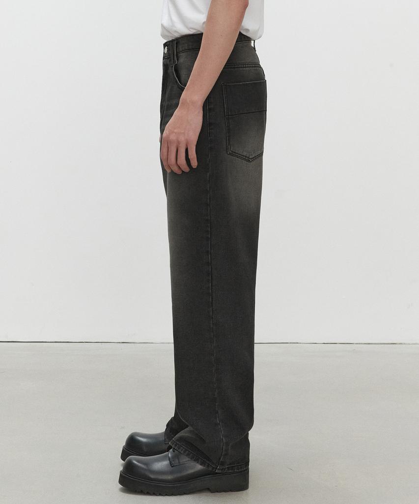 DECET Mid Rise Wide Jeans Dcpt027Ylblack