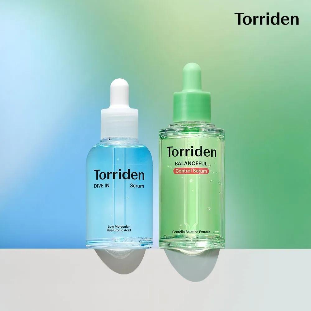 [2-Piece Set] TORRIDEN Dive-in Serum 50ml + Balanceful Cica Control Serum 50ml
