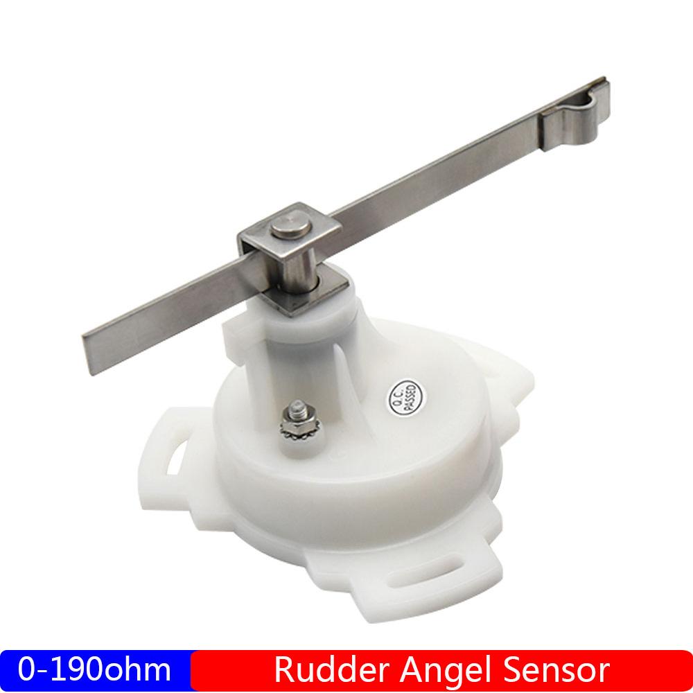 85MM Rudder Angle Indicator With Rudder Angle Sensor Red Light Waterproof IP67 0-190 Ohm Rudder Angle Meter for Marine Boat sensor