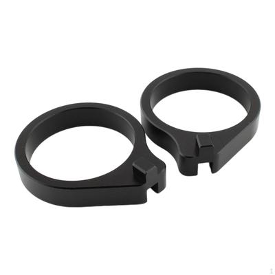 2Pcs Handlebar Lifting Motorbike Parts, Motorcycle Accessories Handle Bar Clamp for VFR1200F