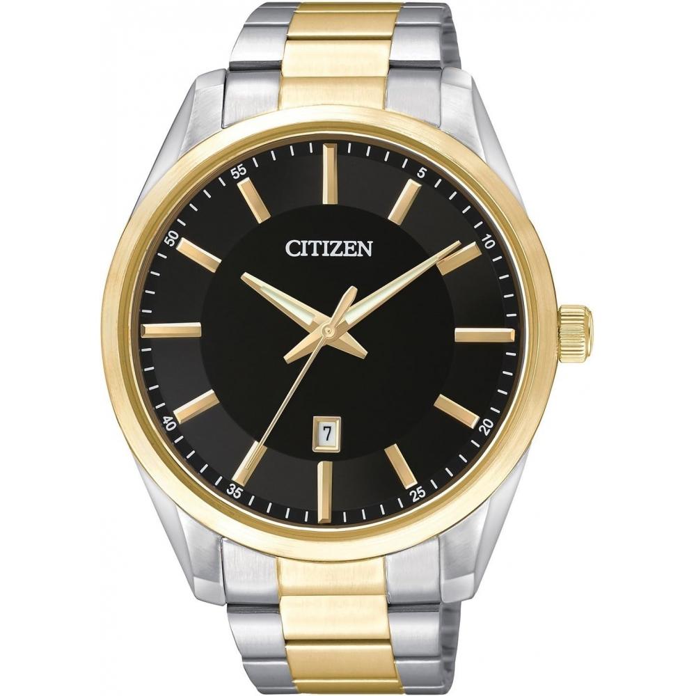 

Citizen Bi1034 52e Men S Round Face Black Dial All Silver And Gold Watch [parAllel Imported]