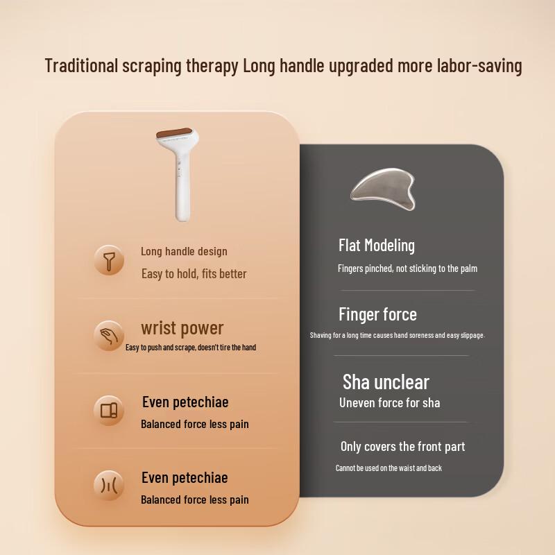 Bian Stone Electric Gua Sha Massager Gift Set CN plug (adapter included)