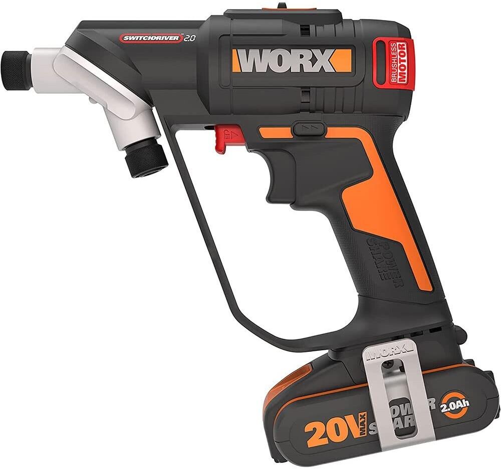 Drill-driver Worx WX177 Incl. 2 Ah + Case