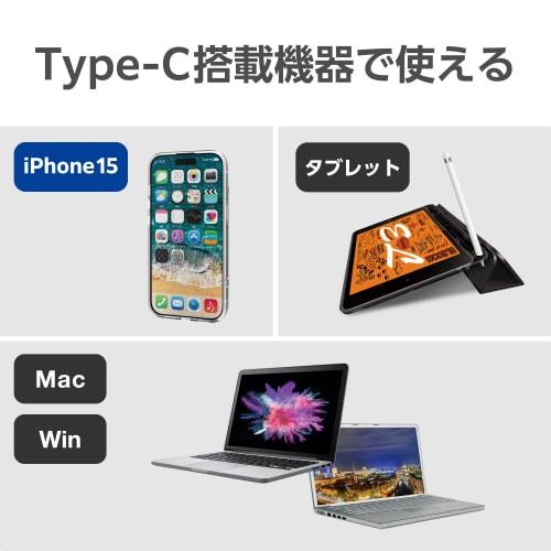 ELECOM Conversion Cable USBC DisplayPort 1.0m Black CAC-CDP10BK