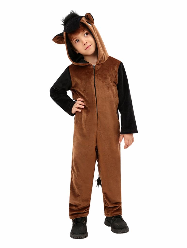 Costume de Halloween pentru copii, salopete cu cai și animale, costume pentru copii, cosplay, costume de petrecere și scenă