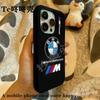YMDM4 For IPhone 16 15 14 13 12 11 Pro Max Trendy Phone Case For BMW M Power Performance Shockproof Shell Phone Protect Cover Sticker