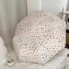 Vinyl Automatic Umbrella Windproof Polka Dot Umbrella Colorful Folding Umbrella  Outdoor