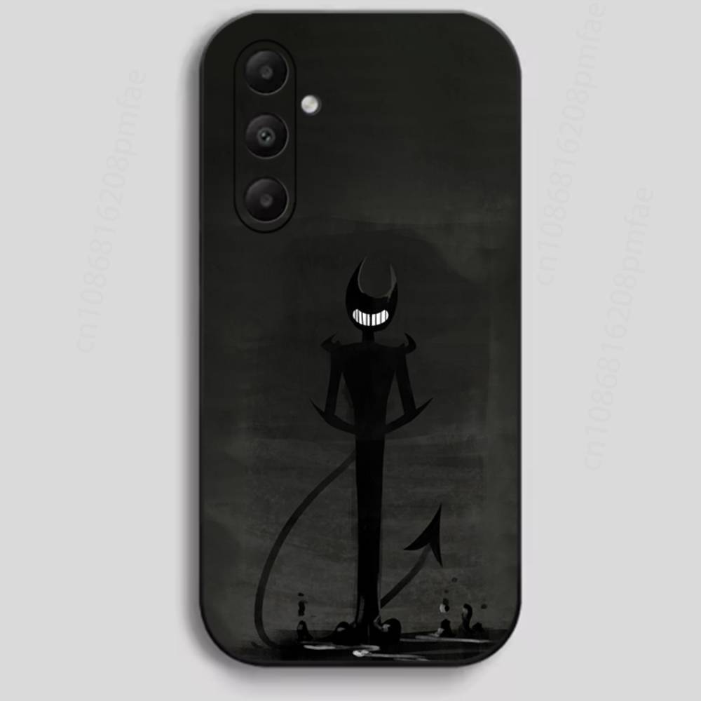 Machine B-Bendy and the Ink Phone Case For Samsung Galaxy A13,21s,22,31,32,40,52,71,A91 Soft Black Shell