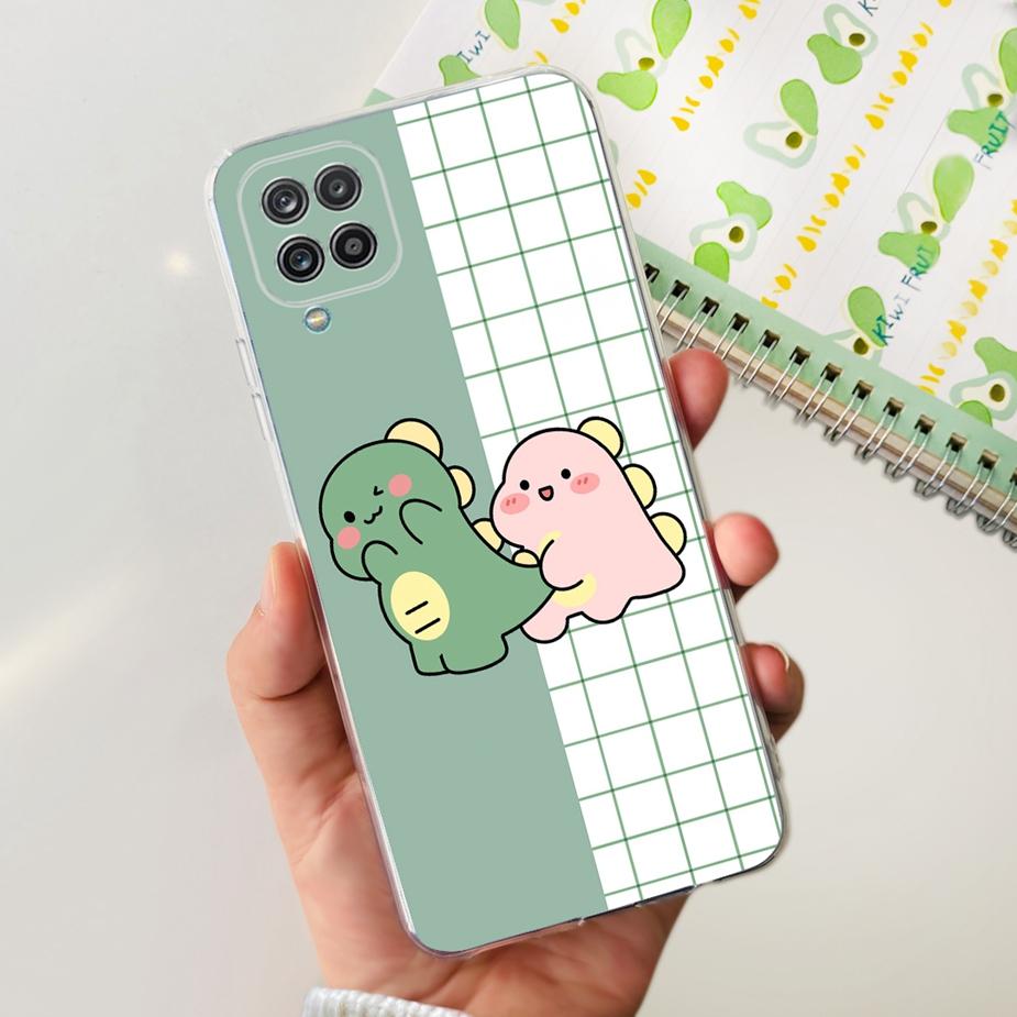 Für Samsung Galaxy A22 Hülle A22 A42 5G Niedliche Bemalte Abdeckung Klare Silikon-Handyhülle Für Samsung A22 A 22 Galaxy A42 5G Weiche Taschen