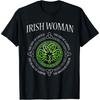 IRISH WOMAN The Soul of A Witch Shamrock St Patrick's Day Cotton Men T Shirt S