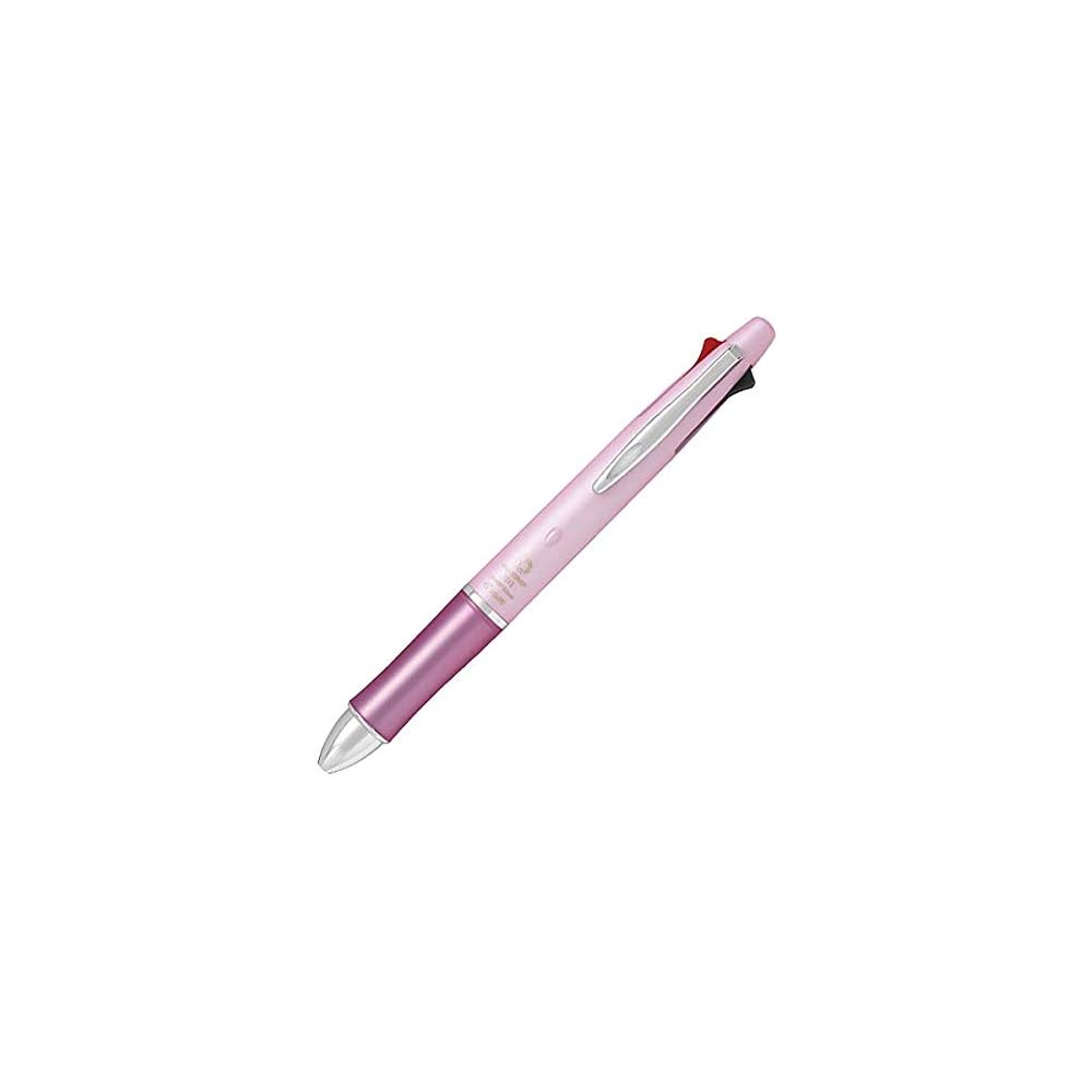 Pilot Dr. Grip 4+1 Multifunction Pen Black 0.5mm Red Blue Green 0.3mm Mechanical Pencil Pearl Pink