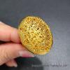 Dubai 24k Gold Filigree Flower Ring - Women's Wedding Jewelry for Global Elegance