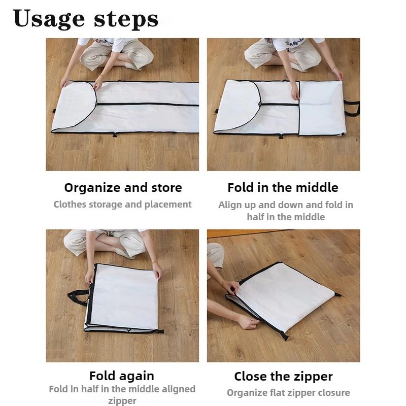 60x180cm Kleider Staubschutzhülle Kleidungsstück Anzug Kleid Jacke Kleidung Mantel Staubdichte Schutzhülle Reisetasche Anzug Hochzeitskleid Hülle