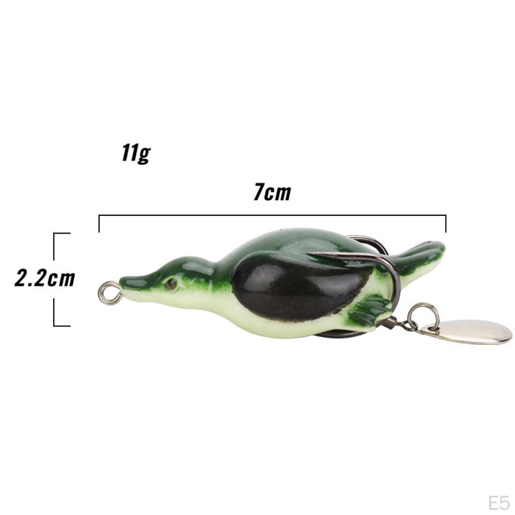 Ente Quacker Oberflächenköder Künstlicher Fisch 7cm / 11g