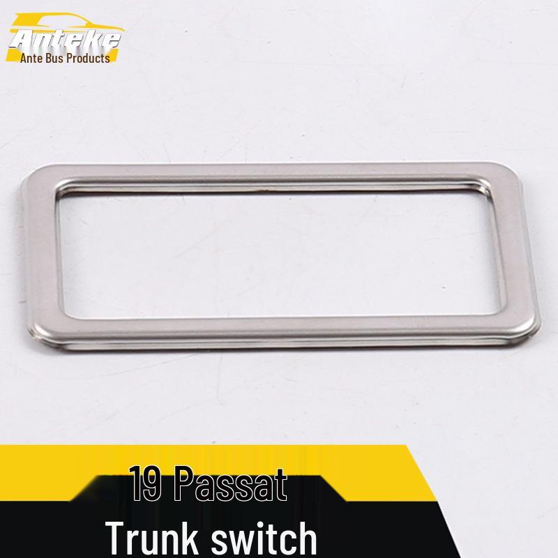 Fits 2019 Passat Trunk Switch Trim Ring and Tailgate Button Adjustment Sticker