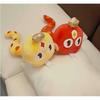 Adorable Plush Snake Toy For Kids Featuring Lucky Gold Ingot Design 28cm Soft Stuffed Animal