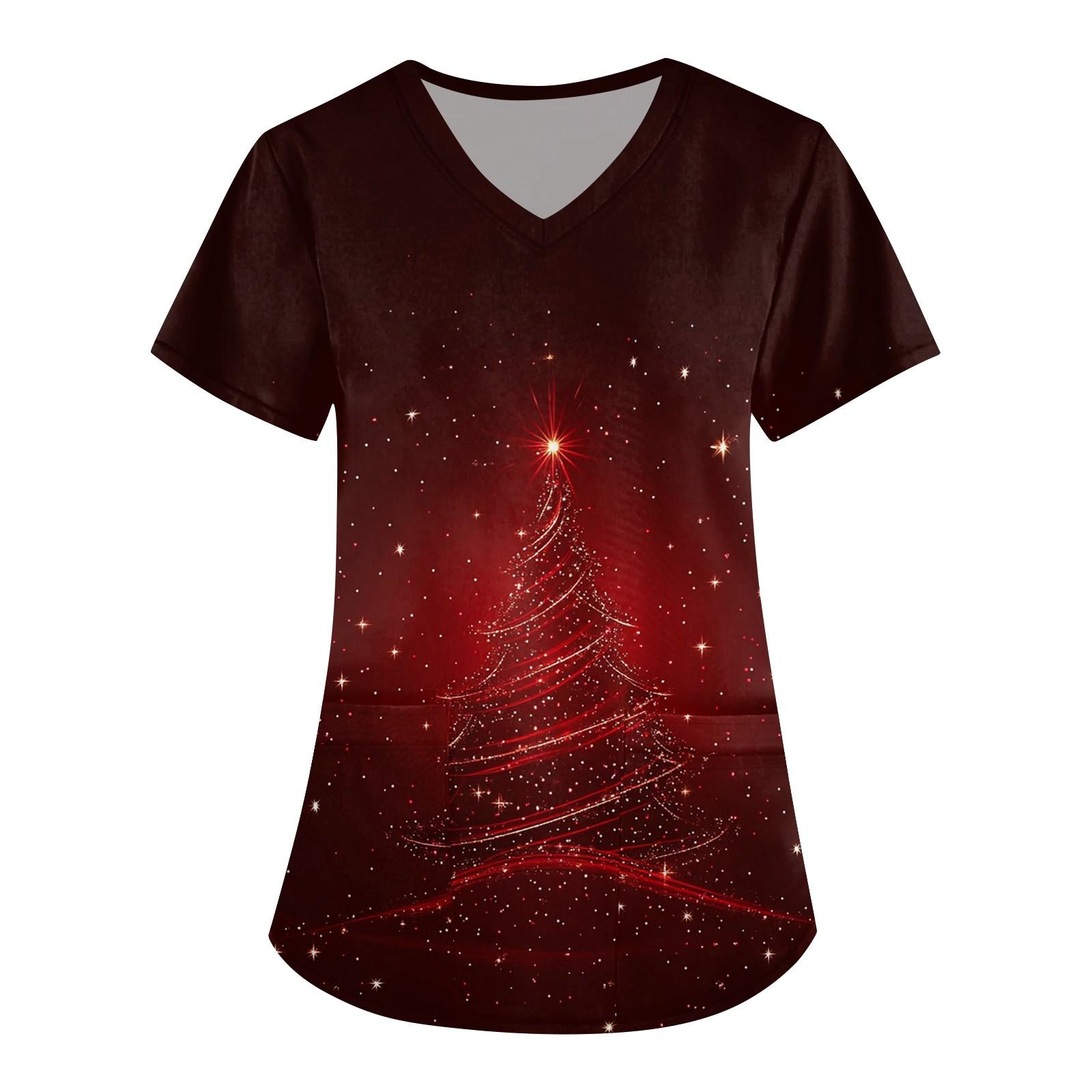 

Женское платье Lady Care, топ с рождественским принтом M винный