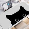 Cat Mouse Pad Gamer Mousepads Lock Edge Gaming Mousepad Mouse Mat Large Keyboard Mat Desk Pad for Computer Laptop