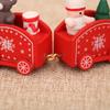 Wooden Christmas Train Ornament For Home Xmas Tree Holiday Party Christmas Decoration Kid Toys Gift New Year Ornament Navidad