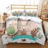 Bunny HD Bedding Set Teen King Bedding Set Children's Bed Down Duvet Cover Pillow Cover Bedding Set