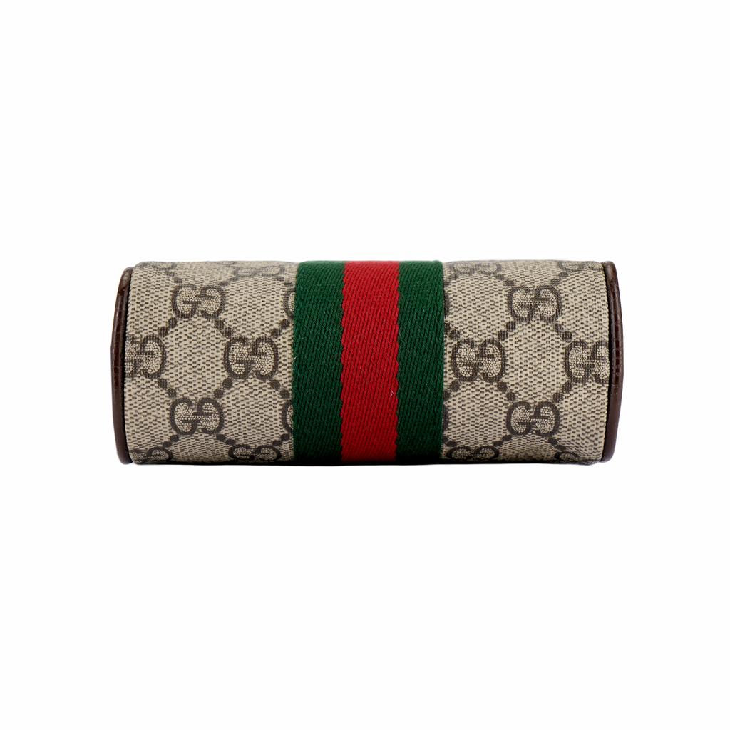 Gucci GG Supreme Ophidia Shoulder Bag Beige Unisex Shoulder_bags Brown 598127-96IWT-8745