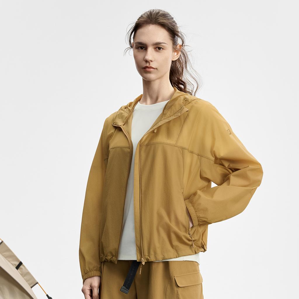 New FILA EXPLORER Trench Coat Women's A11W537723F-DK