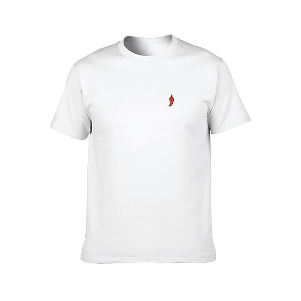 Hemd Original Essential Gezeichnete Chili Miniatur - Winziges T-Shirt Hand Baumwolle T-Shirt Pack