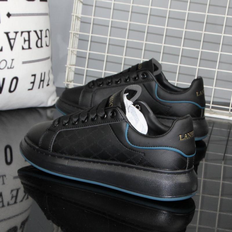 

Брендовая пара белых кроссовок 2024 лето новая универсальная дышащая вулканизированная обувь мужские спортивные и повседневные кроссовки теннисные туфли 44 чёрный