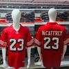 Camiseta de Manga Corta para Hombre de la NFL San Francisco 49ers Bordada Ropa del Equipo Ropa para Aficionados Equipación Deportiva